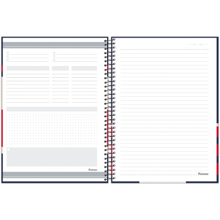 Foto ilustrativa Caderno Universitário Capa Dura Paris Saint-Germain