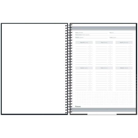 Foto ilustrativa Caderno Universitário Capa Dura Power Dog