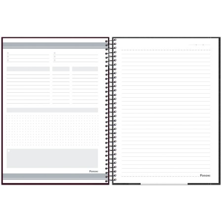 Foto ilustrativa Caderno Universitário Capa Dura Sauros