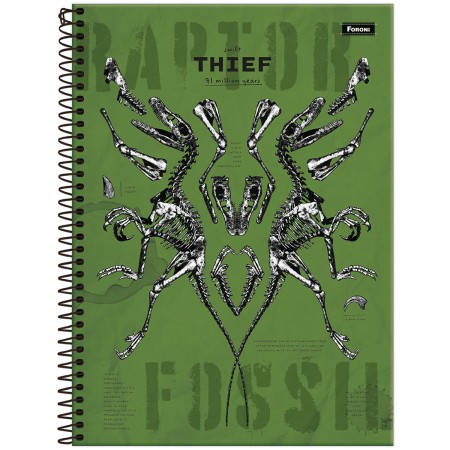 Foto ilustrativa Caderno Universitário Capa Dura Sauros