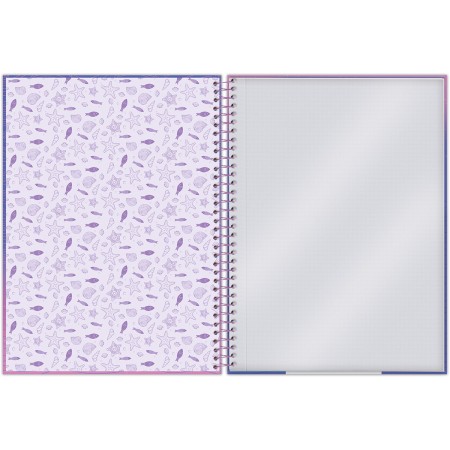 Foto ilustrativa Caderno Universitário Capa Dura Sereia