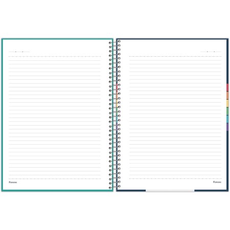 Foto ilustrativa Caderno Universitário Capa Dura Smurfs