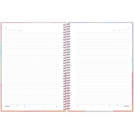 Foto ilustrativa Caderno Universitário Capa Dura Unicórnio