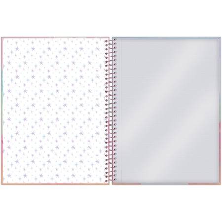 Foto ilustrativa Caderno Universitário Capa Dura Unicórnio