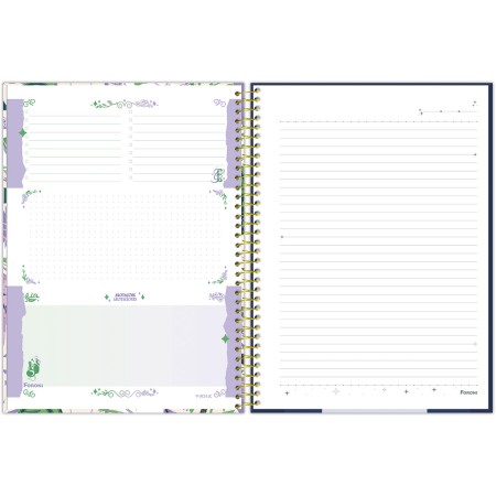 Foto ilustrativa Caderno Universitário Capa Dura Wicked