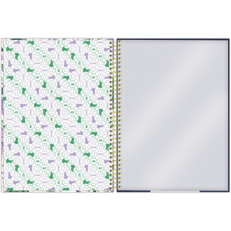 Foto ilustrativa Caderno Universitário Capa Dura Wicked