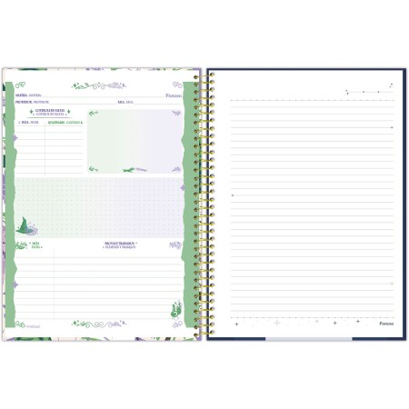 Foto ilustrativa Caderno Universitário Capa Dura Wicked