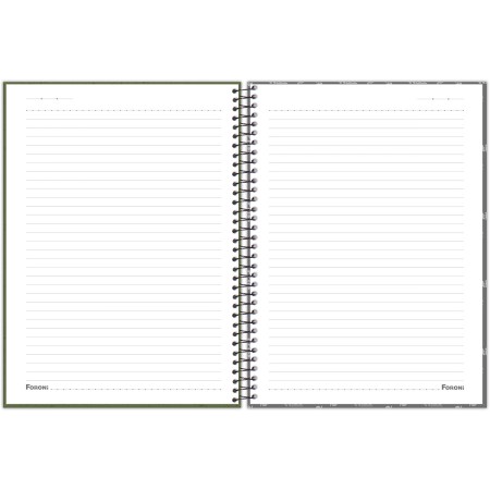 Foto ilustrativa Caderno Universitário Capa Flexível Cliff