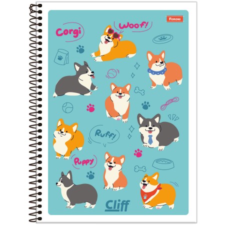 Caderno Universitário Capa Flexível Cliff - CLIFF - Cadernos ...