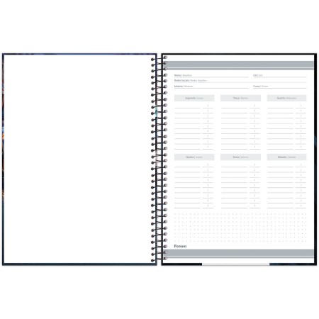 Foto ilustrativa Caderno Universitário Cross Racing