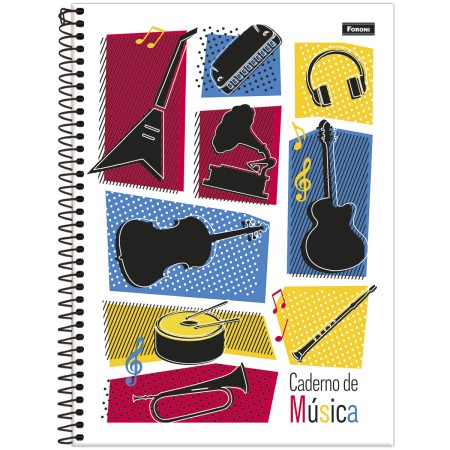 Foto ilustrativa Caderno Universitário de Música