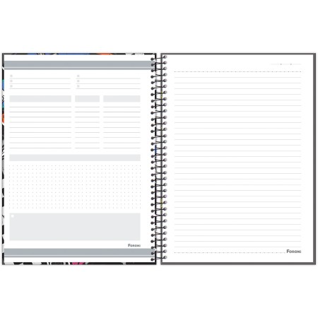 Foto ilustrativa Caderno Universitário Drip