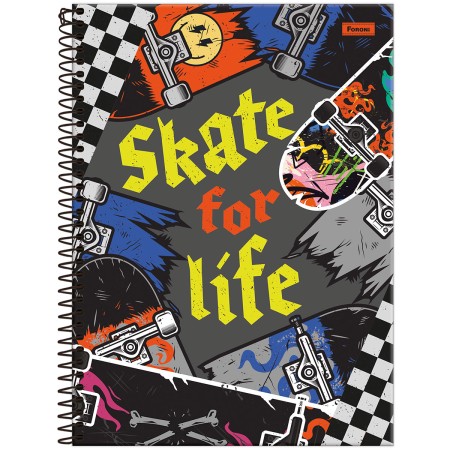 Foto ilustrativa Caderno Universitário Drip