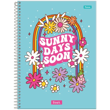 Foto ilustrativa Caderno Universitário Ever