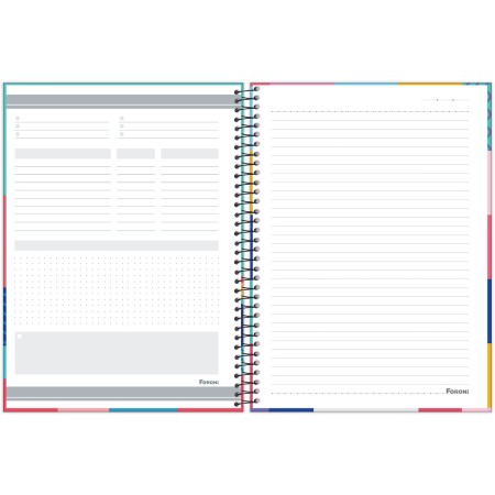 Foto ilustrativa Caderno Universitário Feminino High