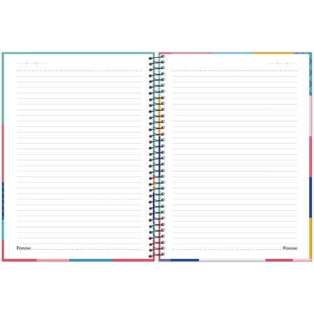 Foto ilustrativa Caderno Universitário Feminino High