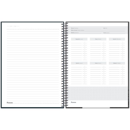 Foto ilustrativa Caderno Universitário FreeWave