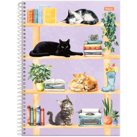 Foto ilustrativa Caderno Universitário Furfriends