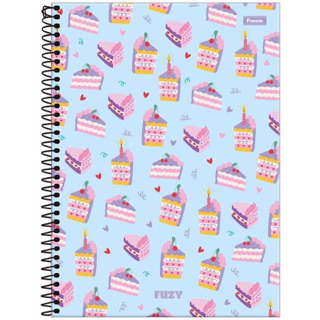 Foto ilustrativa Caderno Universitário Fuzy