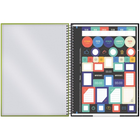 Foto ilustrativa Caderno Universitário Hard Dog