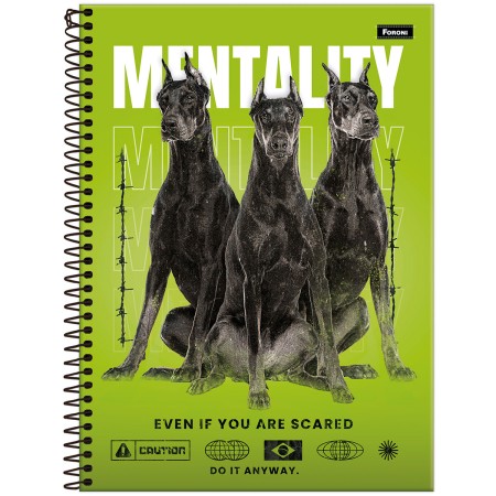 Foto ilustrativa Caderno Universitário Hard Dog