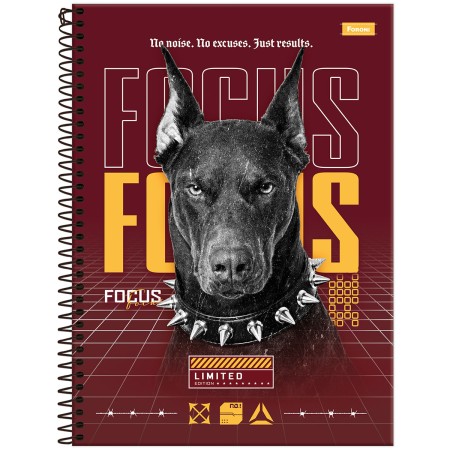 Foto ilustrativa Caderno Universitário Hard Dog