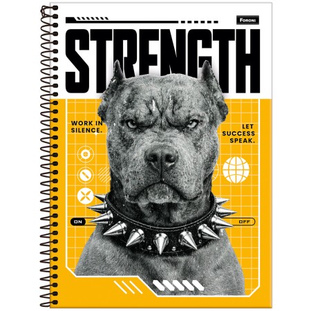 Foto ilustrativa Caderno Universitário Hard Dog