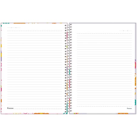 Foto ilustrativa Caderno Universitário Joyful Mind