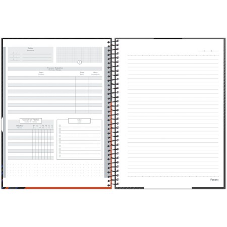 Foto ilustrativa Caderno Universitário Jump