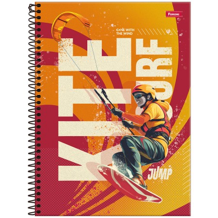 Foto ilustrativa Caderno Universitário Jump