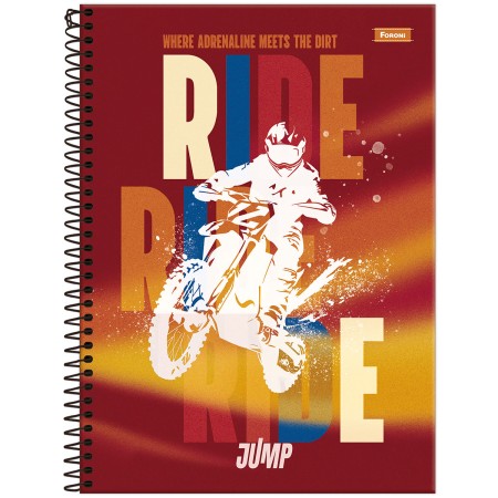 Foto ilustrativa Caderno Universitário Jump