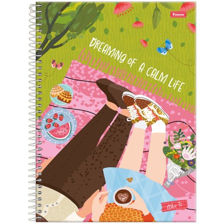Foto ilustrativa Caderno Universitário Like It