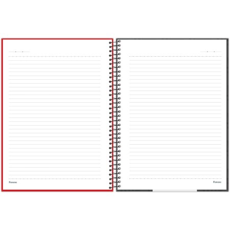 Foto ilustrativa Caderno Universitário Masculino Cliff
