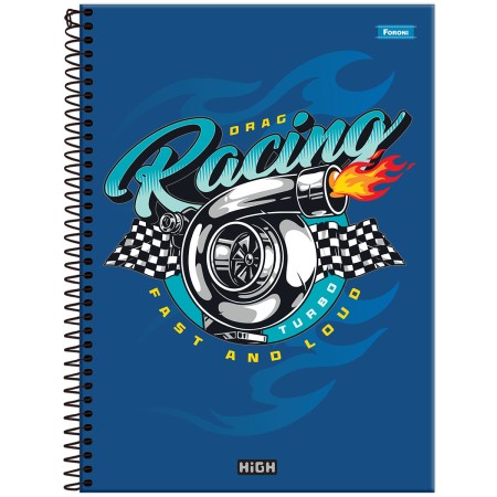 Foto ilustrativa Caderno Universitário Masculino High