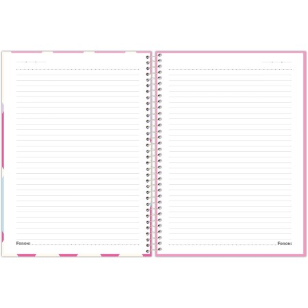 Foto ilustrativa Caderno Universitário Mid Feminino