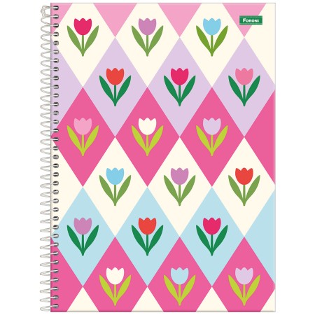 Foto ilustrativa Caderno Universitário Mid Feminino