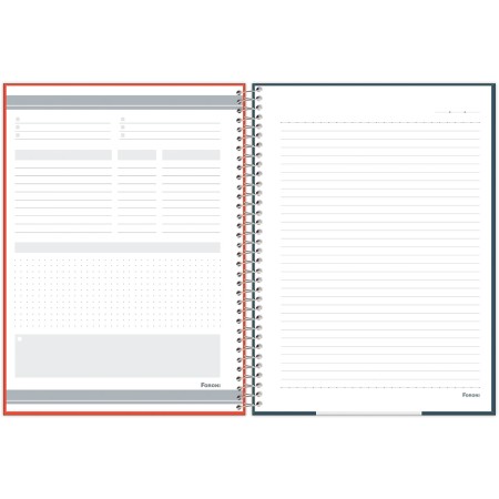 Foto ilustrativa Caderno Universitário Office Color