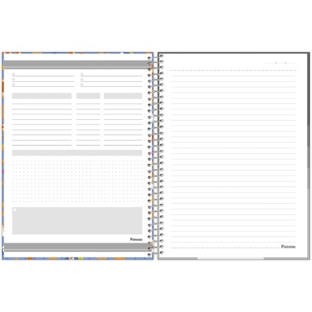 Foto ilustrativa Caderno Universitário Pop Collection