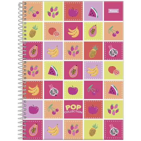 Foto ilustrativa Caderno Universitário Pop Collection