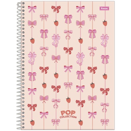 Foto ilustrativa Caderno Universitário Pop Collection