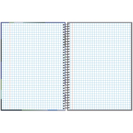 Foto ilustrativa Caderno Universitário Quadriculado (7 x 7 mm)