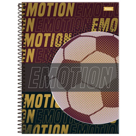 Foto ilustrativa Caderno Universitário Soccer Co.