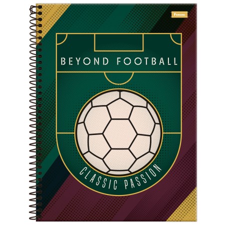 Foto ilustrativa Caderno Universitário Soccer Co.