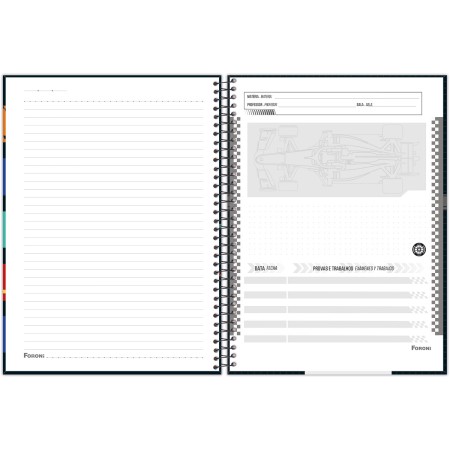 Foto ilustrativa Caderno Universitário Veloce