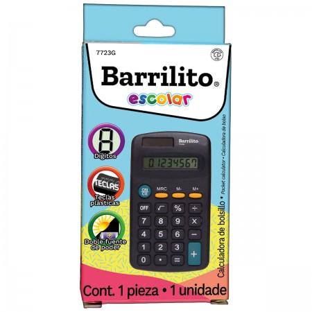 Foto ilustrativa Calculadora Eletrônica de Bolso - 7723G
