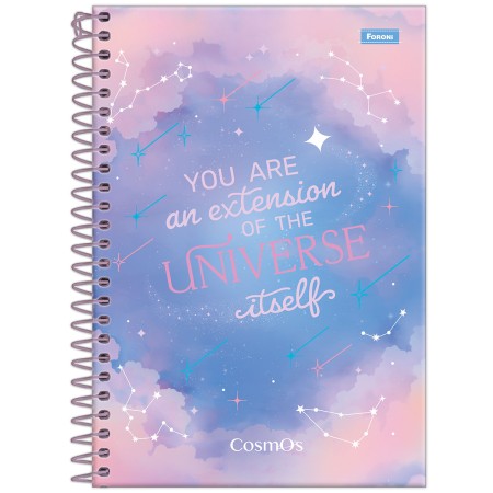 Foto ilustrativa Capa Dura 1/4 Espiral Cosmos