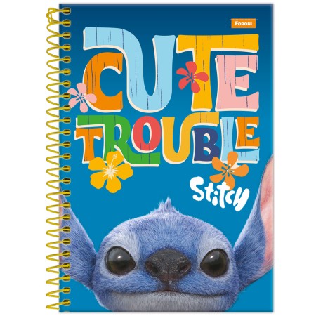 Foto ilustrativa Capa Dura 1/4 Espiral Stitch