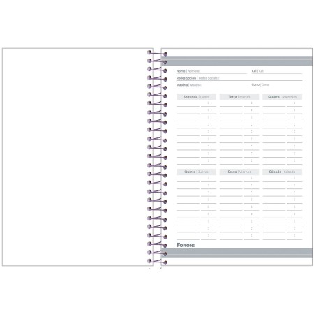 Foto ilustrativa Capa Dura 1/4 Espiral Sulley