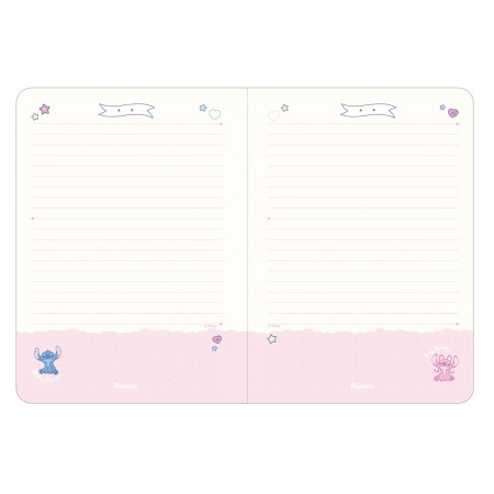 Foto ilustrativa Cardeneta Capa Flexível  Stitch