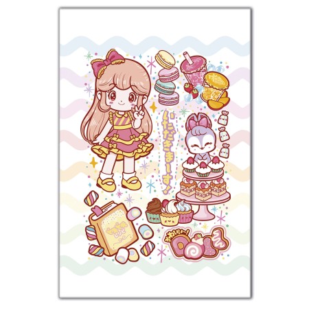 Foto ilustrativa Cards c/ Envelopes Dolls